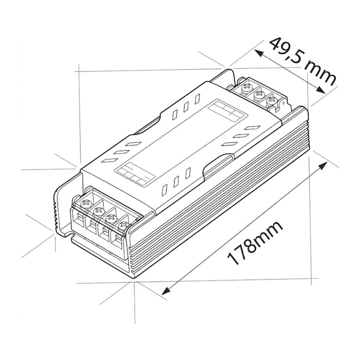 12V 16.5 Amper LED Trafosu 5 ADET - Görsel 2
