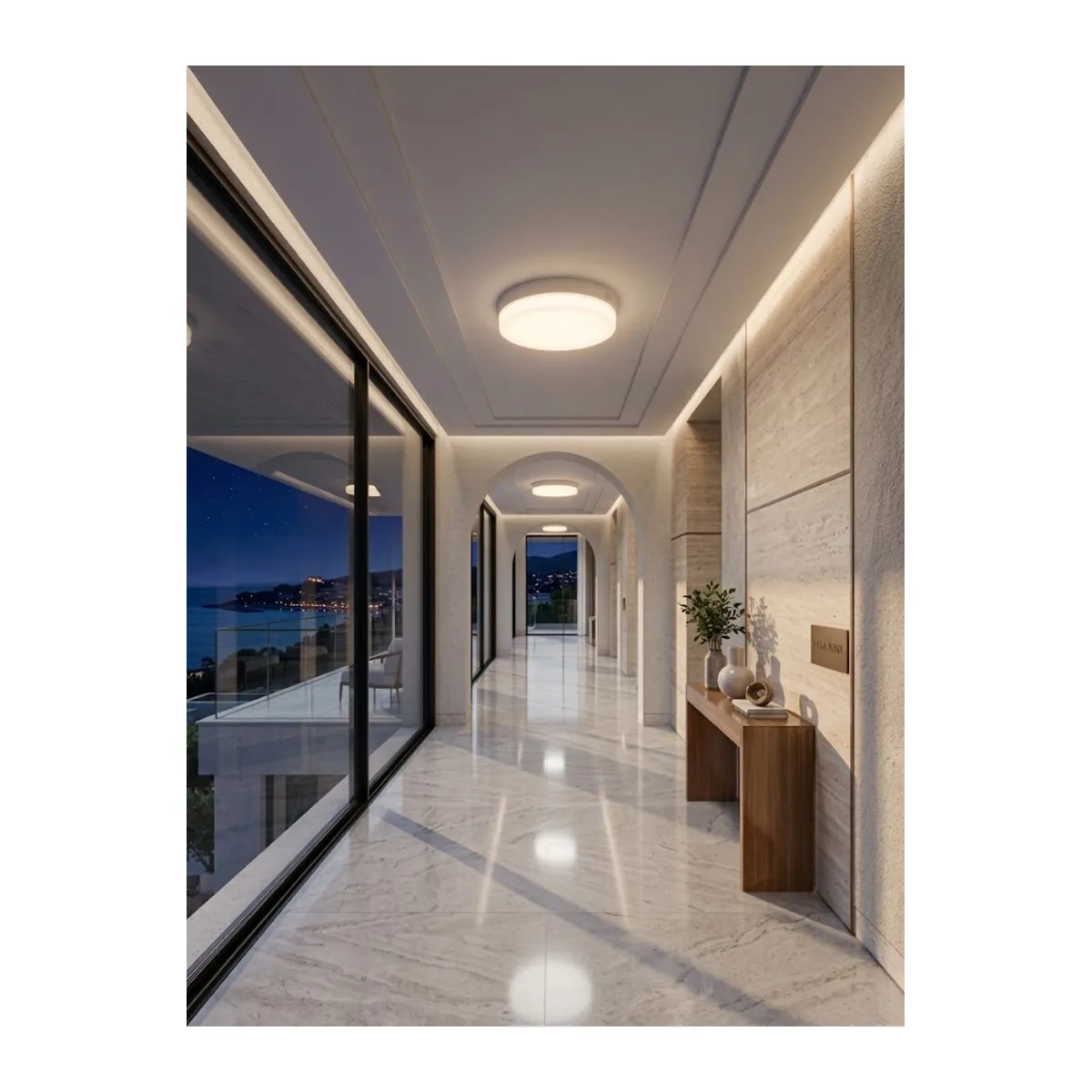 Sıva Üstü 24W 3000K Çerçevesiz LED Panel 5 ADET