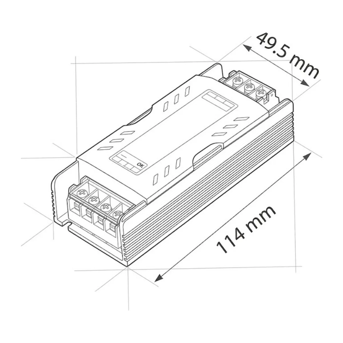 12V 5A Led Trafosu - Görsel 2