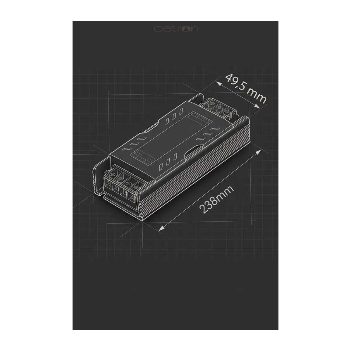 12V 30 Amper LED Trafo 5 Adet - Görsel 2