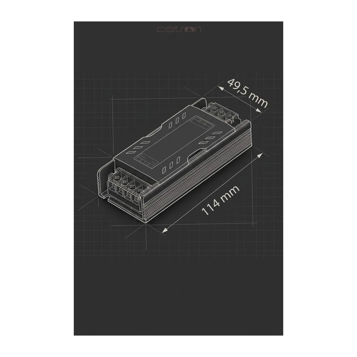 12V 5 Amper LED Trafo 10 Adet - Görsel 2