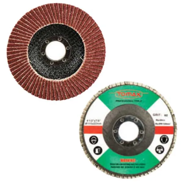 Tomax Flap Disk Zımpara 115 mm lik 60 mm