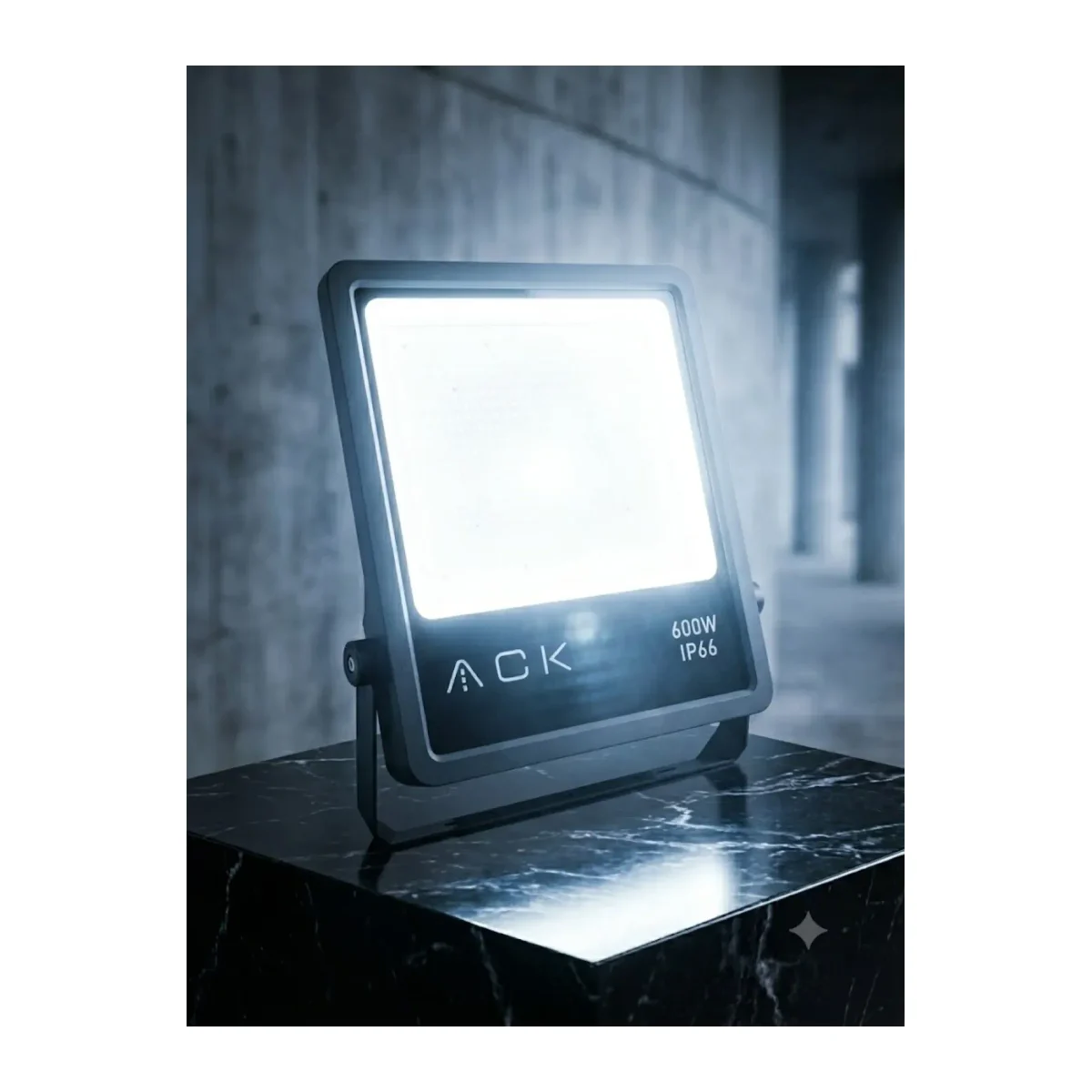 600W DOB SMD LED PROJEKTÖR 6500K 50.000 SAAT KULLANIM ÖMRÜ IP66 - Görsel 2