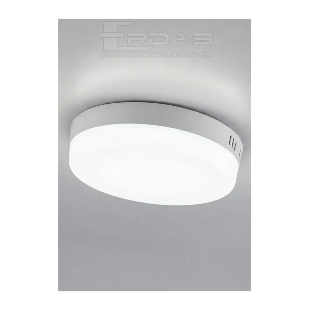 24W 4000K SICAK BEYAZ SIVA ÜSTÜ LED ARMATÜR 5 ADET - Görsel 2