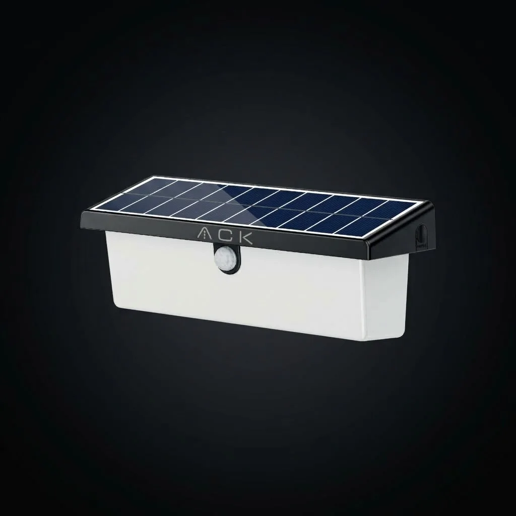 SENSÖRLÜ SOLAR LED DUVAR APLİĞİ