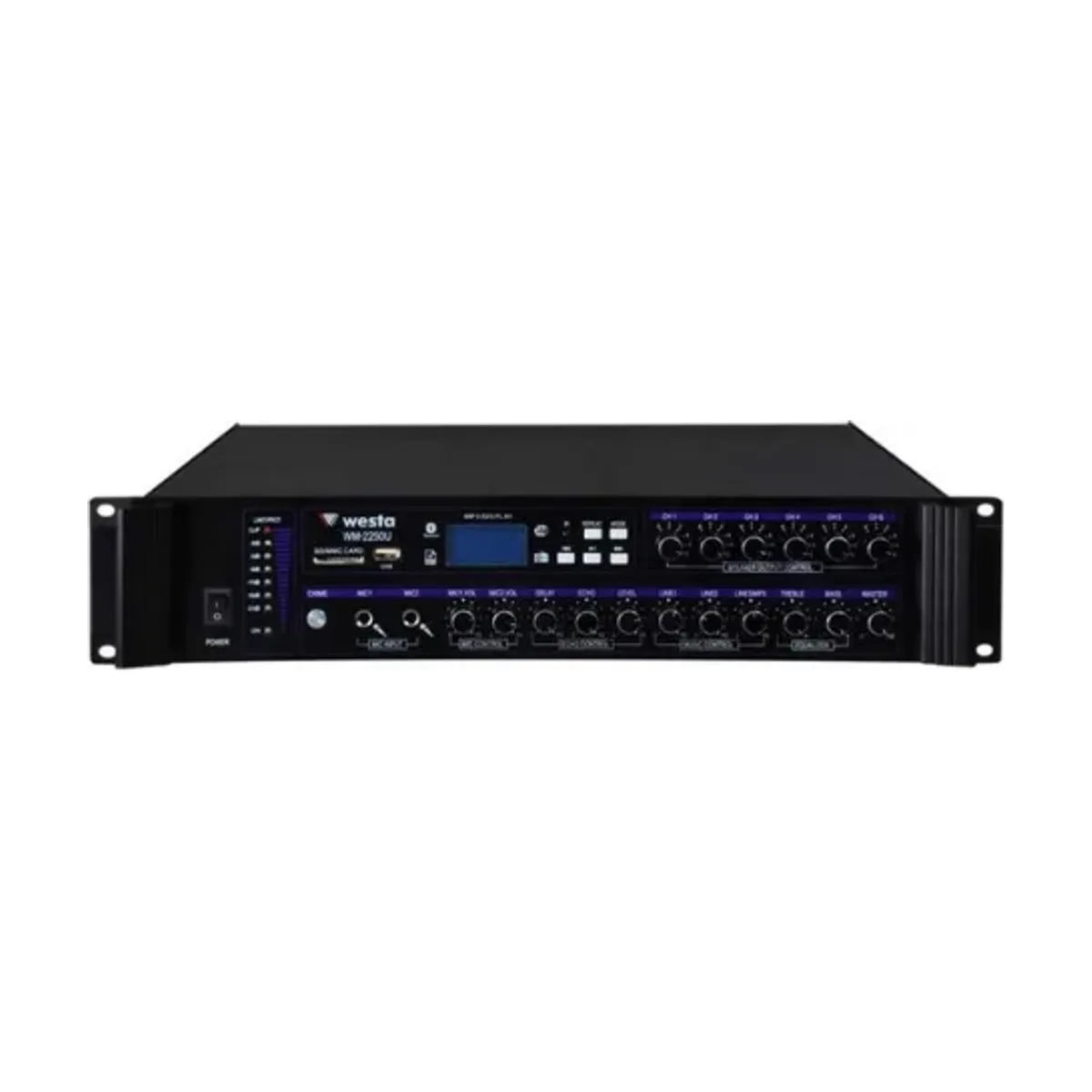 WESTA AMFİ WM-2250U 6 BÖLGELİ 250W