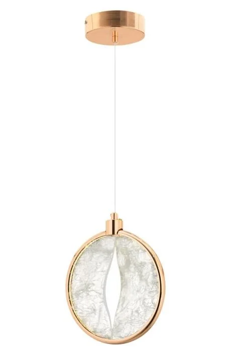 Asya Tekli Gold 3 Renk Ledli Modern Lüx Avize