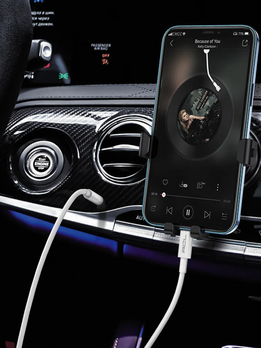 ACL A-11 1.2 Metre 3.5mm to Type-C (USB-C) Düğümlenmez Premium Aux Ses Kablosu - Görsel 3
