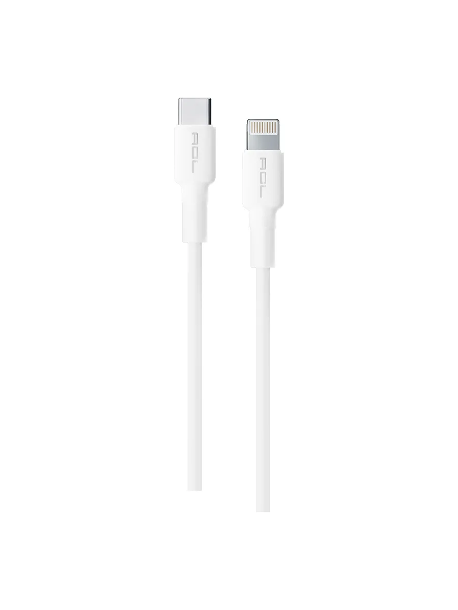 ACL AC-97 20W GaN Premium Hızlı Duvar Şarj Cihazı – Çift Portlu (USB-A + Type-C) ve Type-C to Lightning Kablolu - Görsel 3