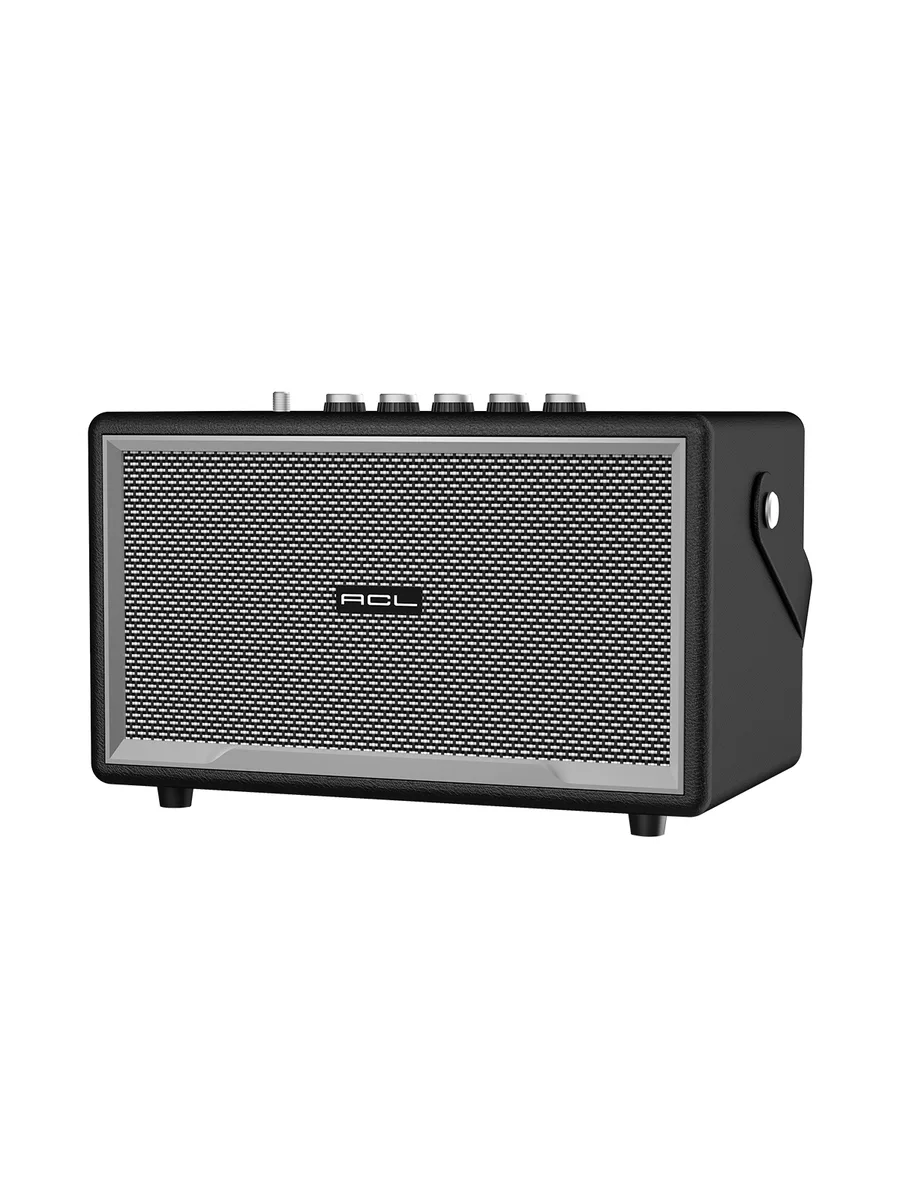 ACL ACS-17 Retro Tasarım 100W Bluetooth Hoparlör – Kablosuz Mikrofonlu Vintage Müzik Kutusu - Görsel 2