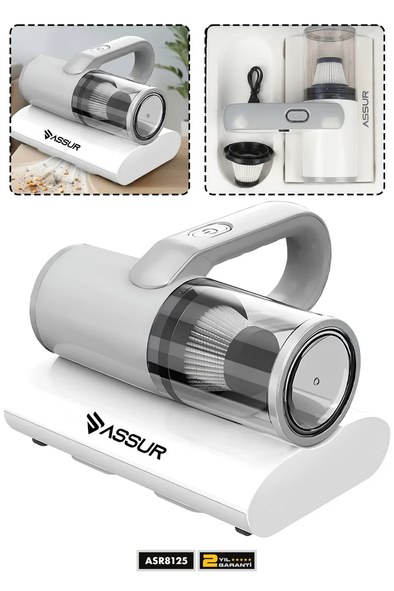 ASSUR 12V 5000Pa Şarjlı Vakumlu Mini El Süpürgesi