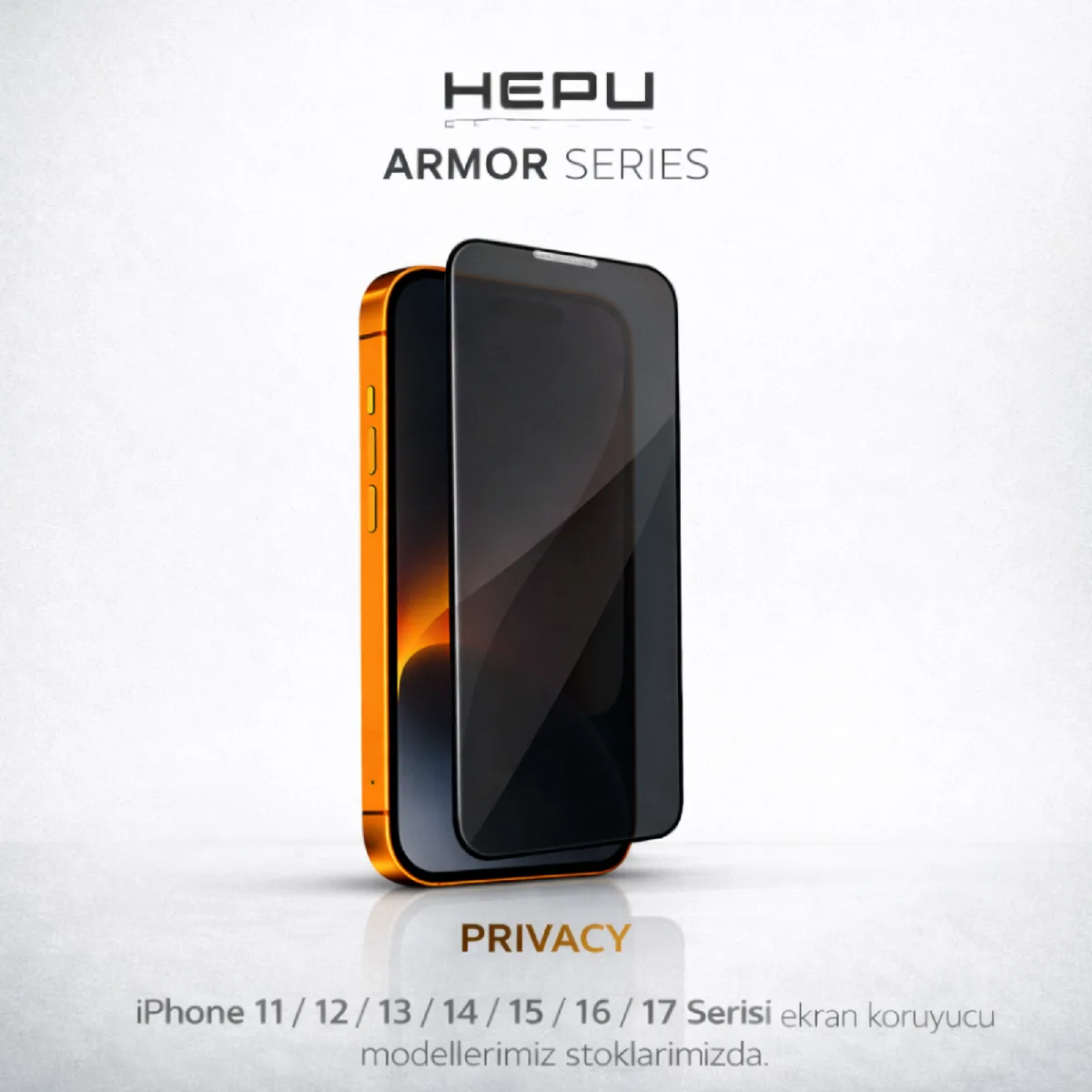 HEPU ARMOR PRIVACY CAM IPHONE 16 PRO/17 - Görsel 3