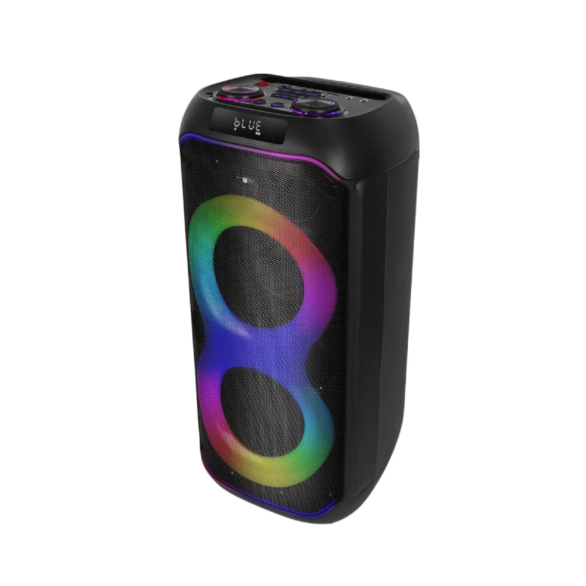 HEPU HP-117 Partybox Bluetooth Hoparlör – 2×6.5” Hoparlör, 40W Güç, RGB Işık, TWS Destekli - Görsel 2