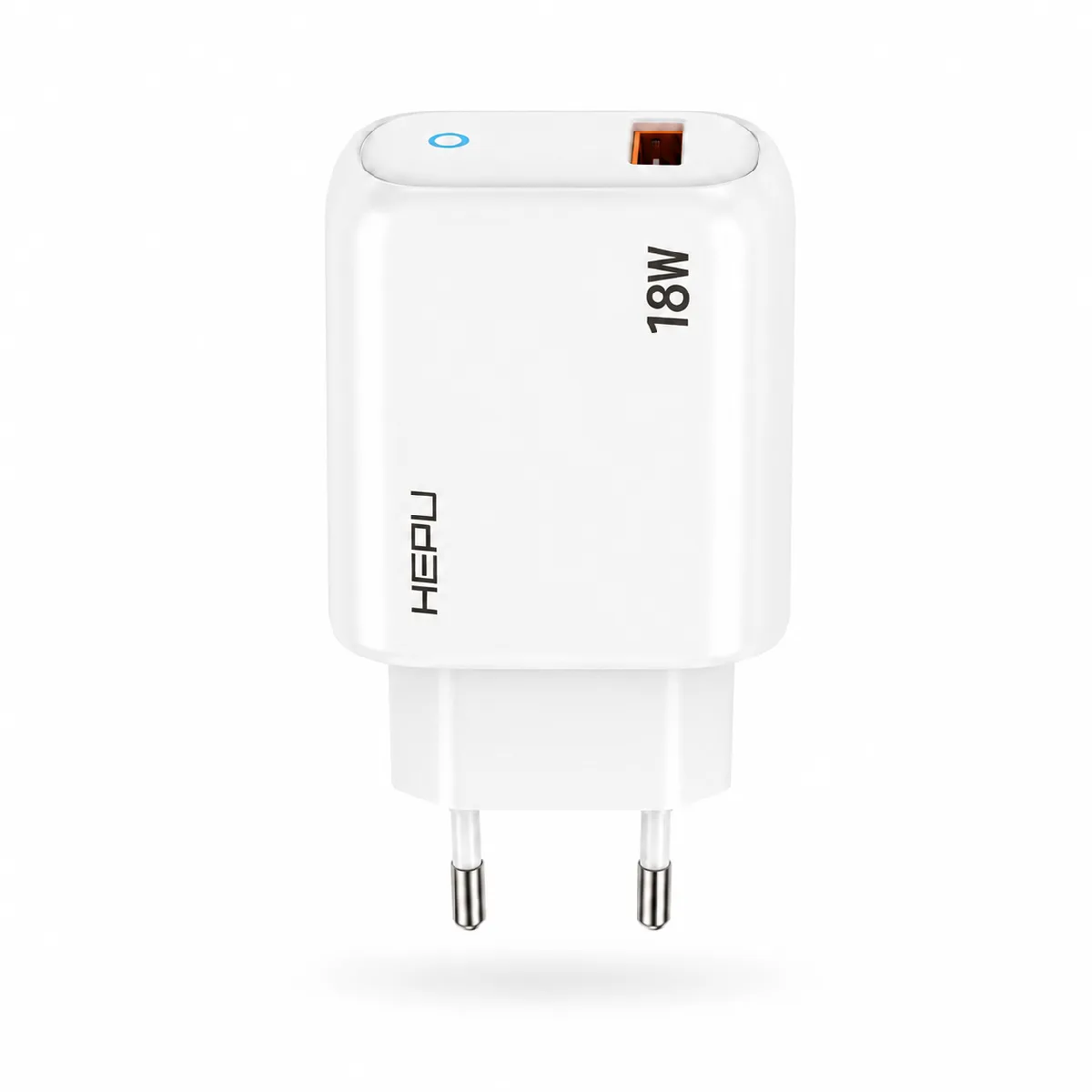 HEPU HP-618 18W 3A Hızlı Şarj Adaptörü – Qualcomm Quick Charge + Type-C Kablo Dahil - Görsel 2