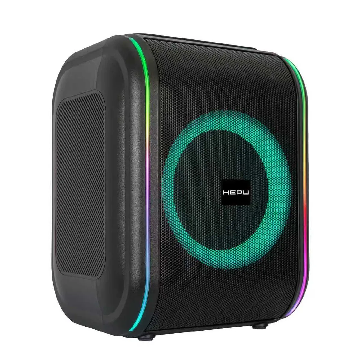 HEPU HP-988 Titan Series Taşınabilir Bluetooth Hoparlör – 8” Hoparlör, RMS 30W, Extra Bass, TWS Destekli - Görsel 3