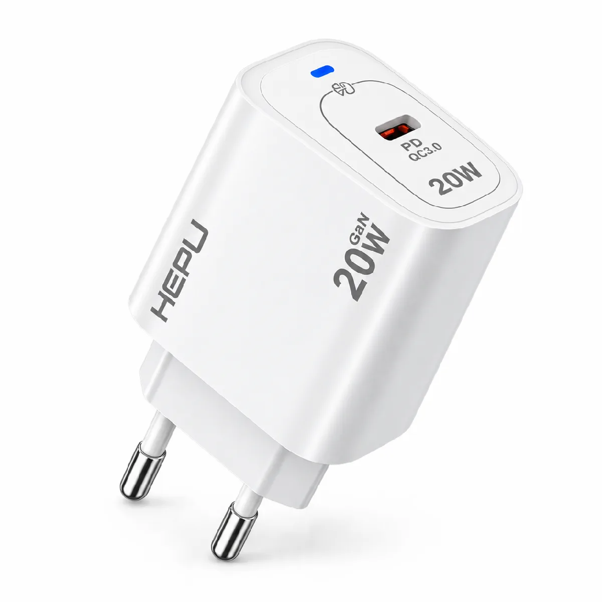 HEPU HP-AC01 20W GaN Şarj Adaptörü – Hızlı Şarj