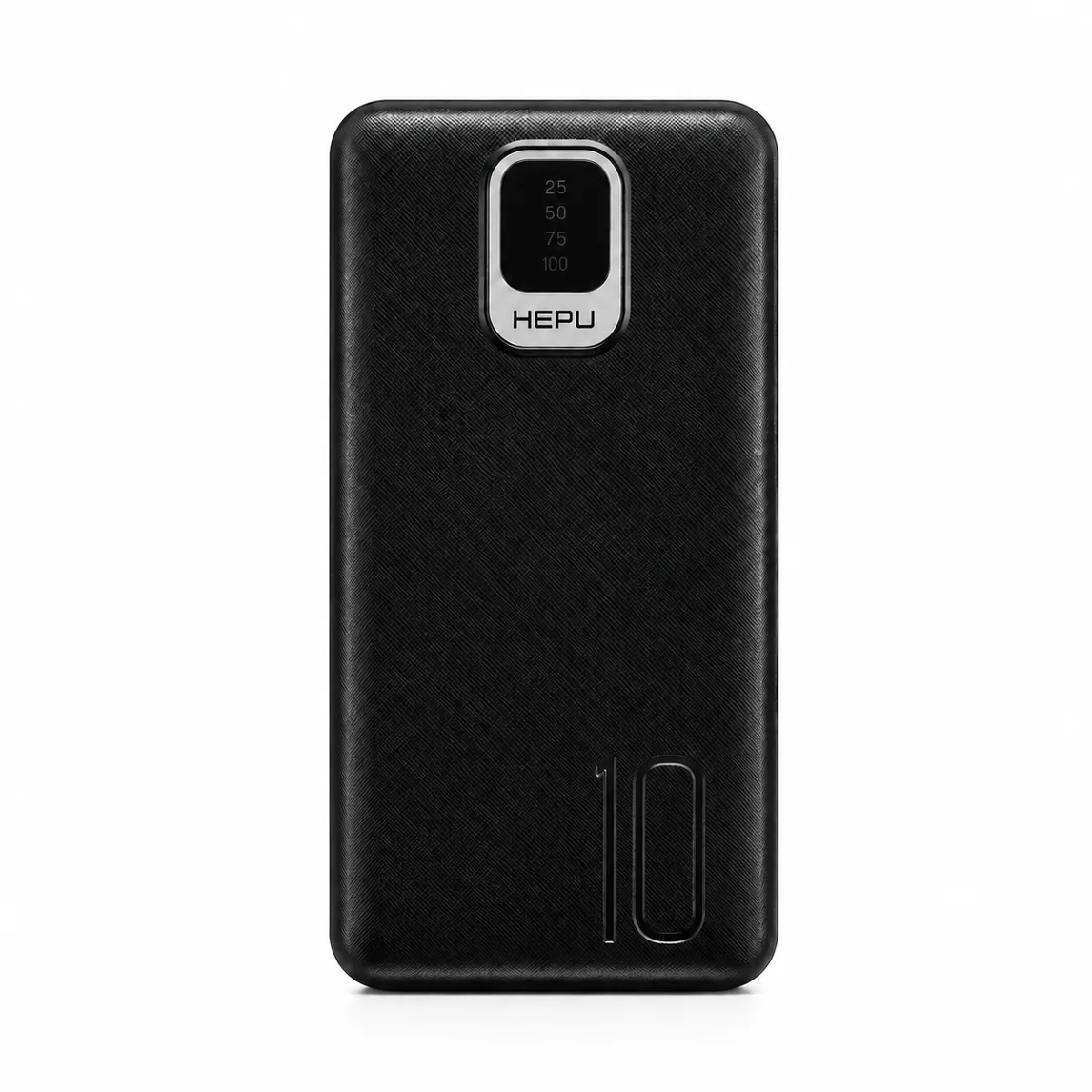 HEPU HP-TP01S Titan Series Powerbank – 10.000 mAh, Dahili Çoklu Kablolu, Siyah