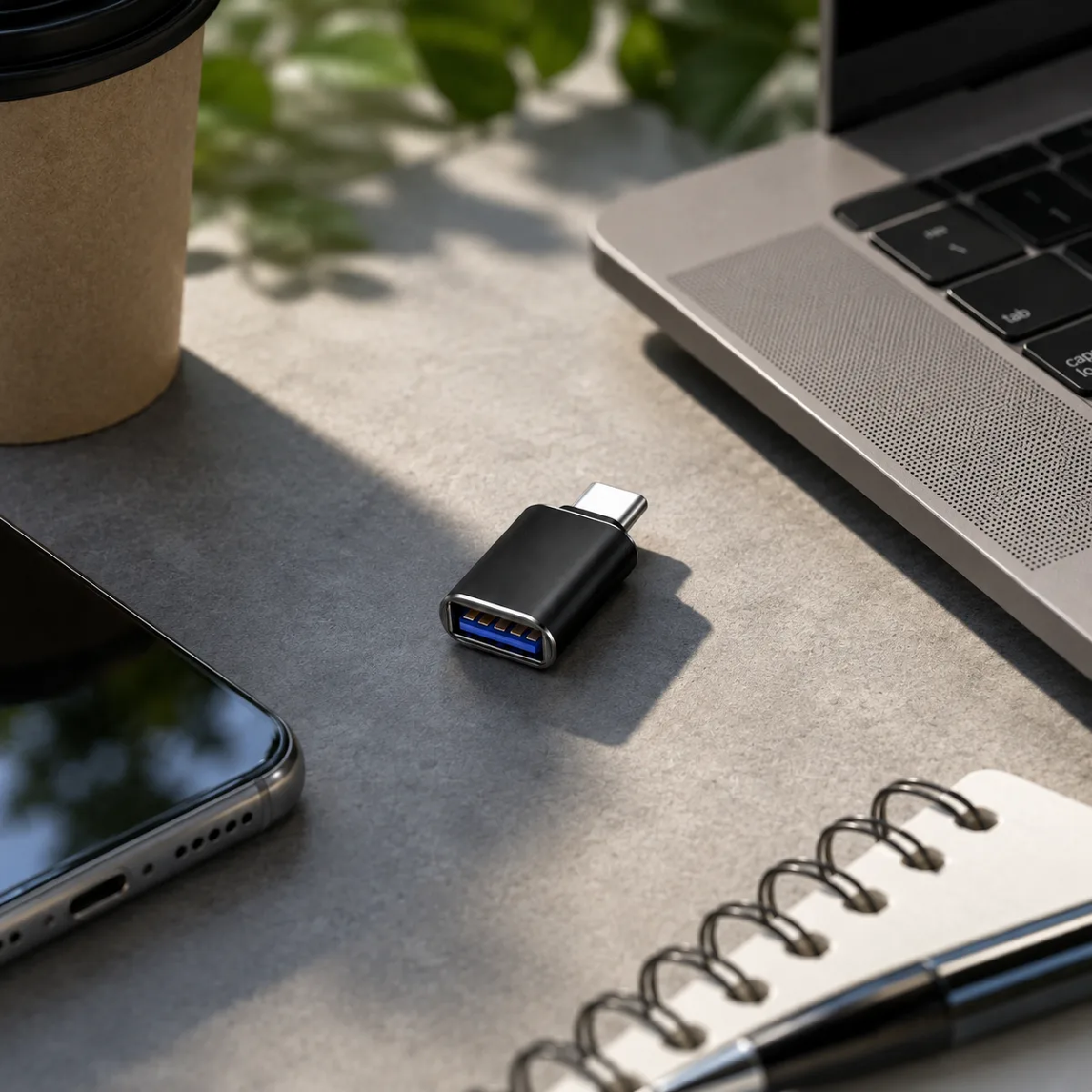 HEPU HP-Z04 USB-A to Type-C OTG Dönüştürücü – Tak & Kullan + Hızlı Veri Aktarımı - Görsel 4