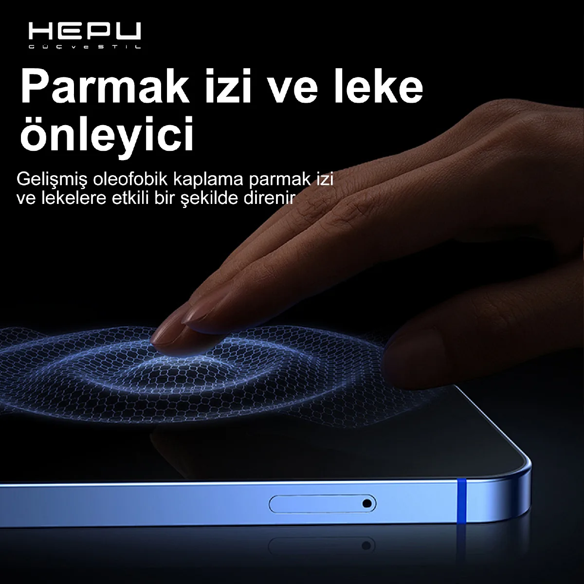 HEPU TITAN Privacy Cam Ekran Koruyucu – iPhone 13 / 13 Pro / 14 / 16e Uyumlu - Görsel 4