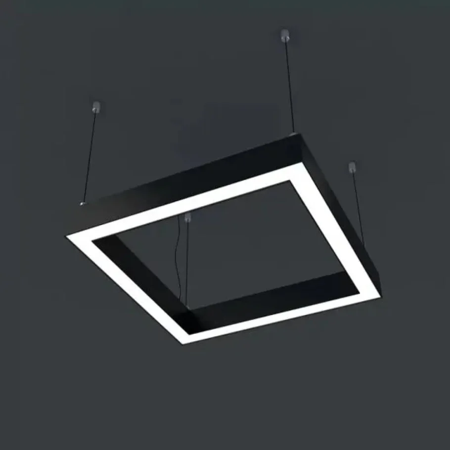 130W 100X100CM Kare Linear Armatür