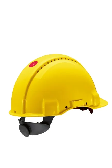 3M G3000 Sarı Baret Havalandırmalı Vidalı UV’li - Görsel 4
