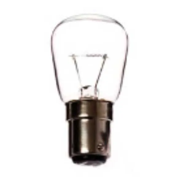 Miniatür Ampul 12V 10W T25X50MM-BA15d Ölçü 25X50MM