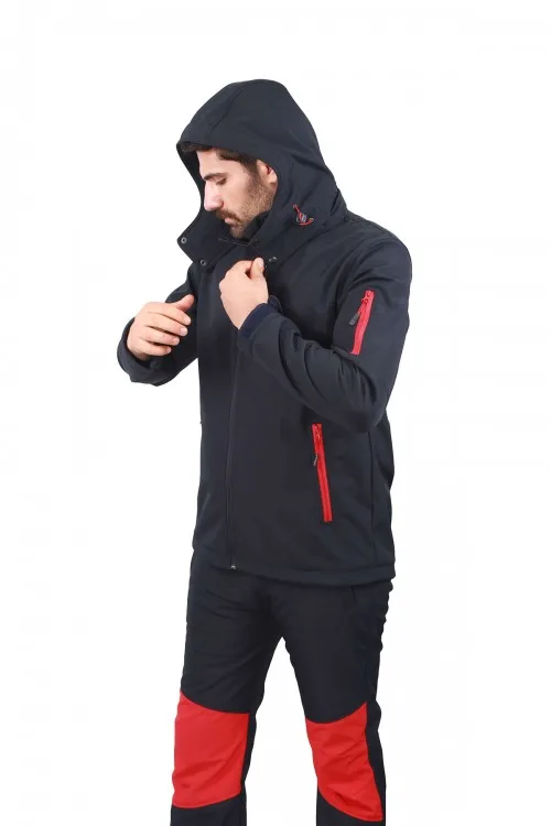 Softshell Lacivert Mont - Görsel 2