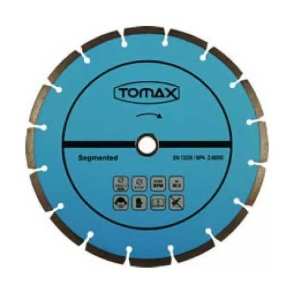TOMAX Elmas – Beton Kesici Segmentli 230×2,4×22